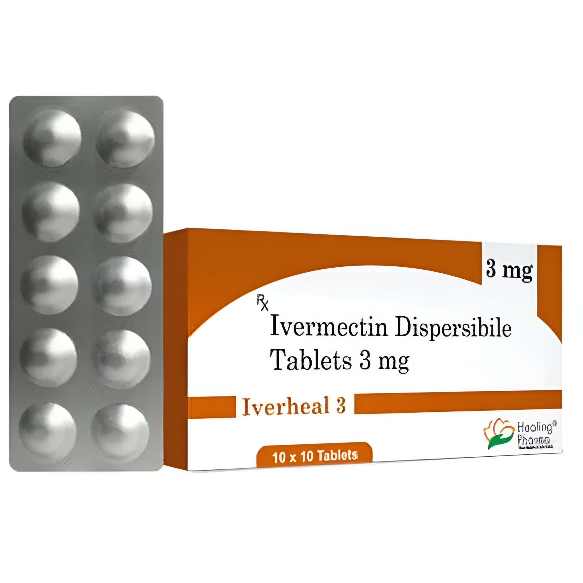 Iverheal 3mg  Tablets (Ivermectin)